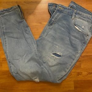 Old Navy Rockstar Mid-Rise Zippered Ankle Jean
